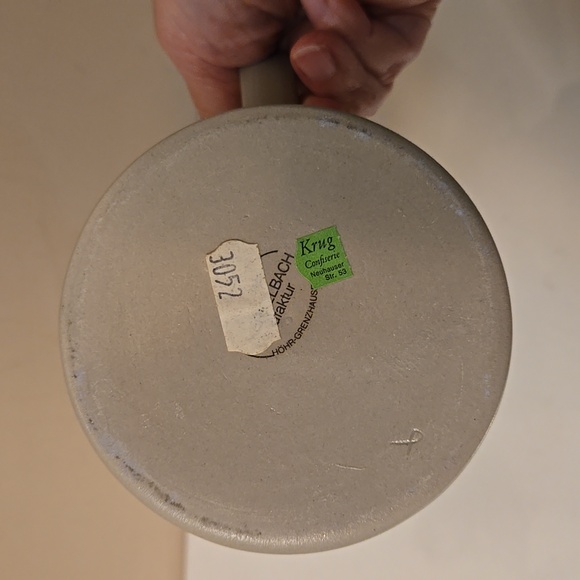 Vintage Merklebach stoneware Stein with pewter lid Munchen - Picture 8 of 12